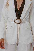 Blazer Alfaiataria Cinto
