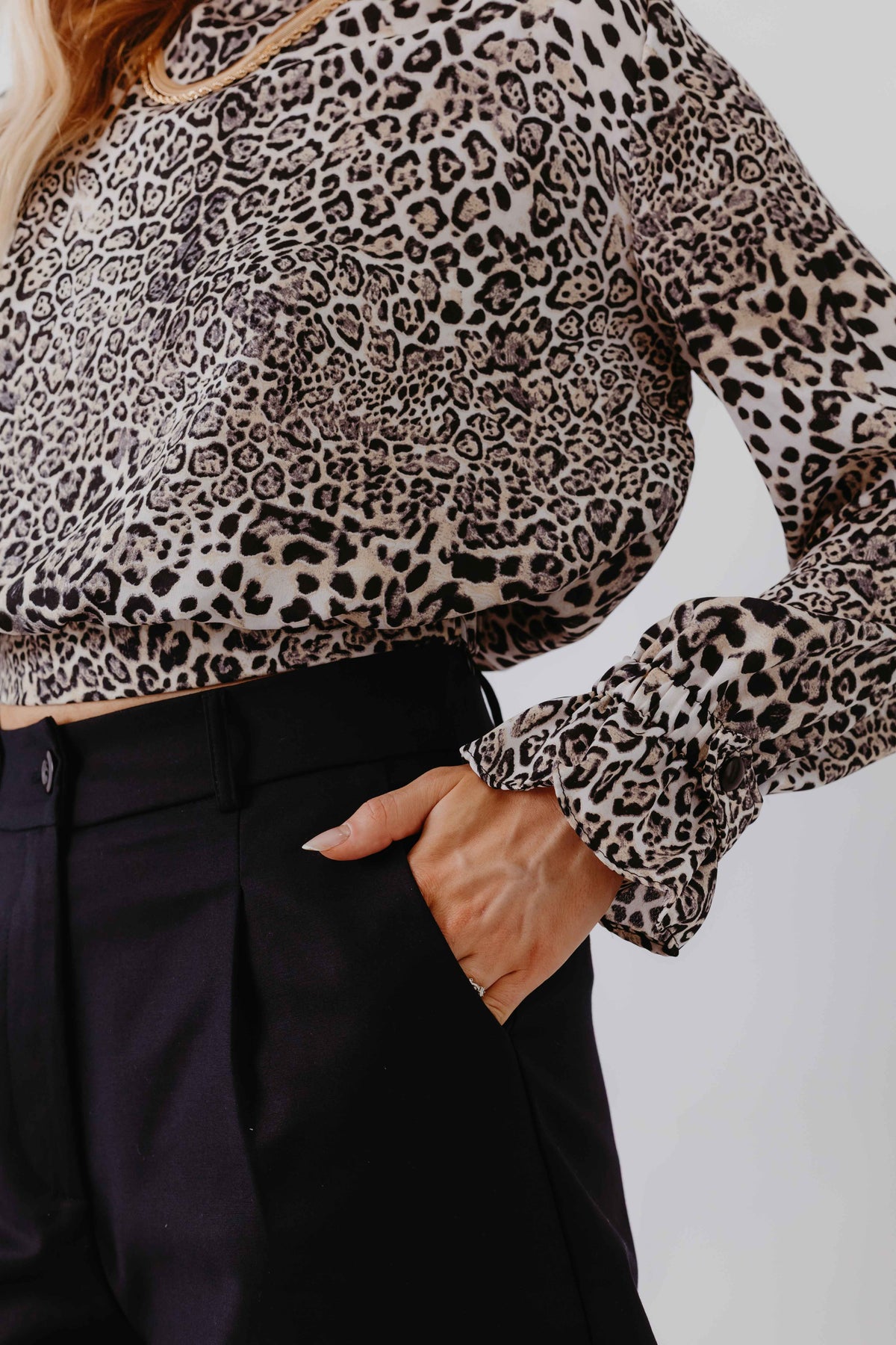 Blusa Fechada Botões