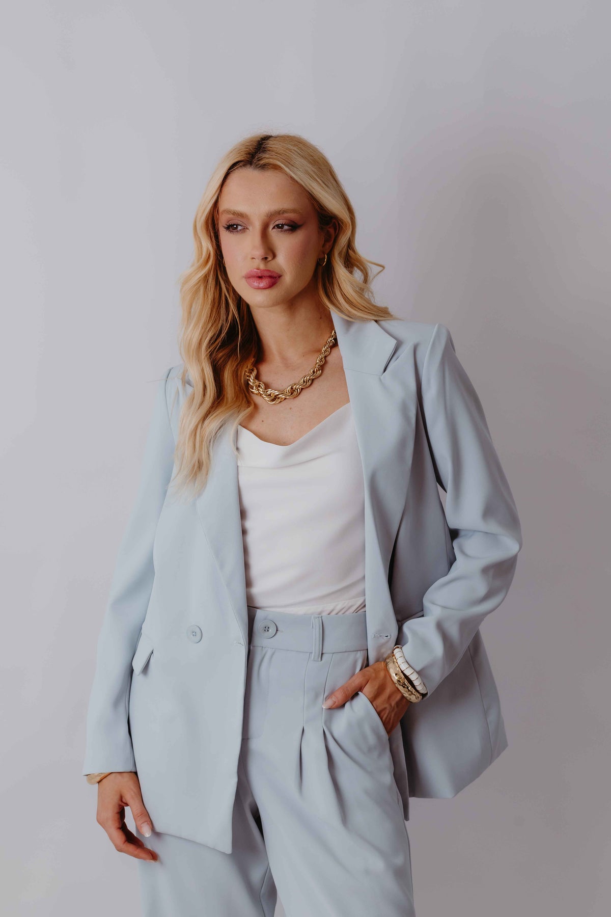 Blazer Alfaiataria Over