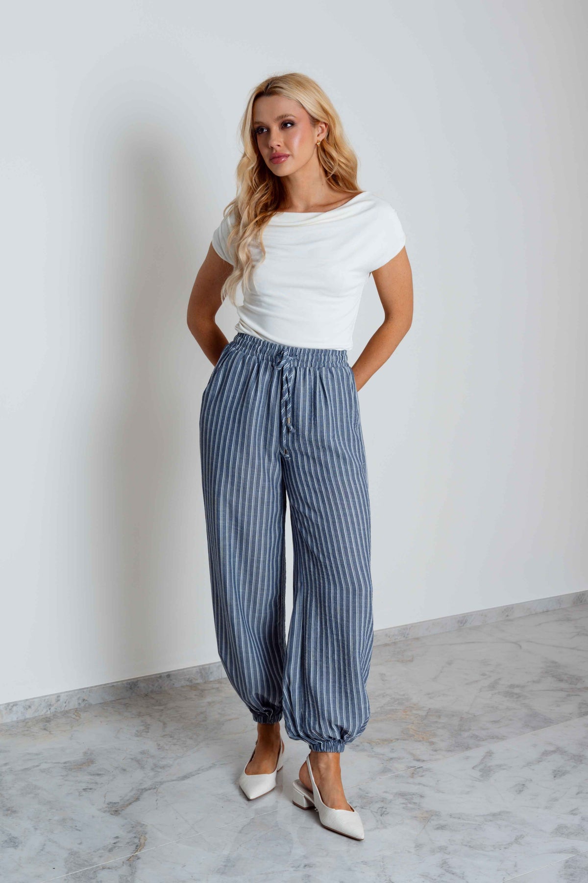 Calça Listrada