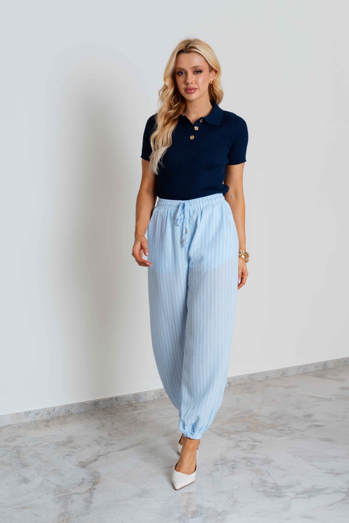 Calça Listrada
