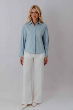 Camisa Tricoline Lenço