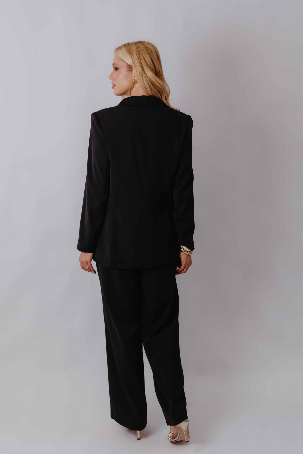 Conjunto de Blazer e Calça de Alfaiataria