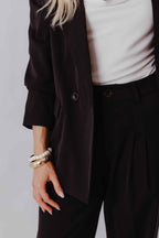 Conjunto de Blazer e Calça de Alfaiataria