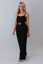 Conjunto de Alfaiataria com Peplum Assimétrico e Cinto