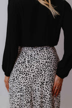 Saia Estampada Animal