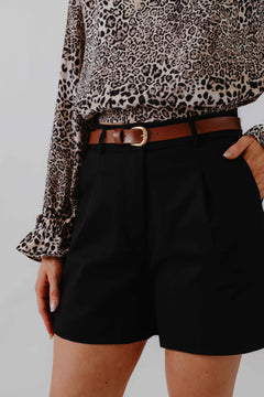 Short Alfaiataria Cinto