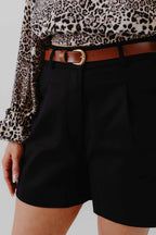 Short Alfaiataria Cinto