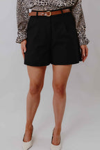 Short Alfaiataria Cinto