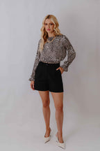 Short Alfaiataria Cinto