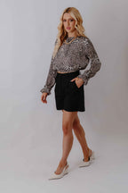 Short Alfaiataria Cinto