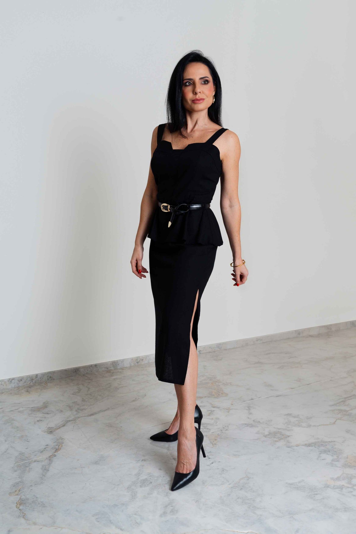 Vestido Babados
