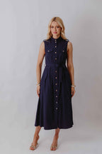 Vestido Chemise Botões