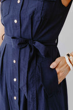 Vestido Chemise Botões