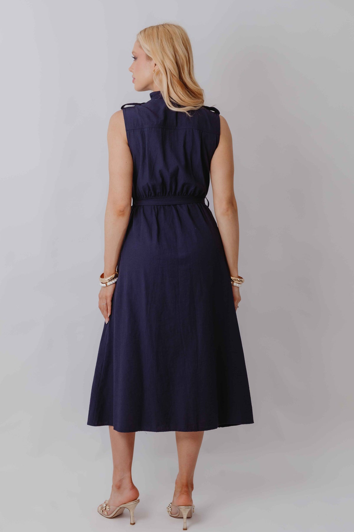 Vestido Chemise Botões