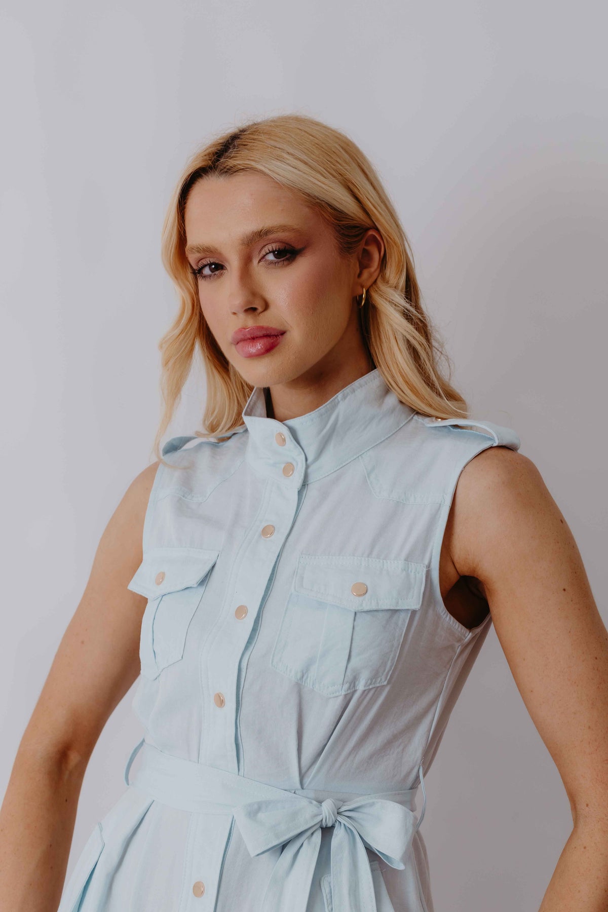 Vestido Chemise Botões