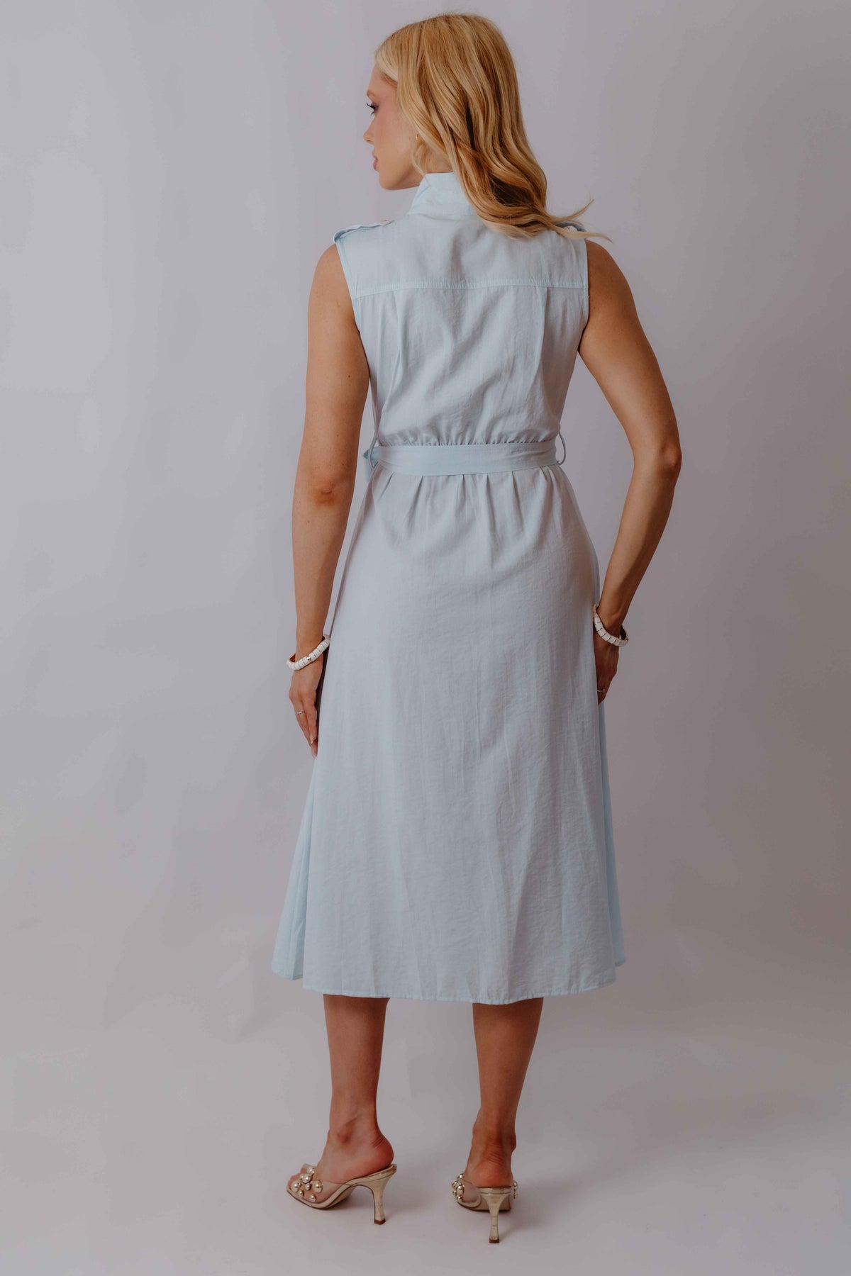 Vestido Chemise Botões