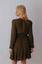 Vestido Curto Transpassado